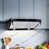 Household Range Hood with Ultra thin 600mm and stainless steel Touch Control Cooker Hood Auto Clean Rang hood portable cooker 6