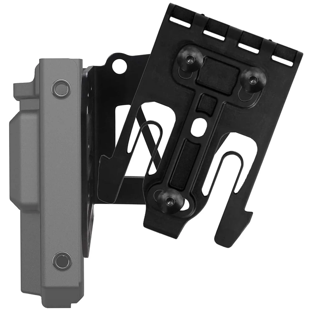 Quick Locking System Kit with Receiver Plate Platform and Holster Locking Fork - 3PCS Set