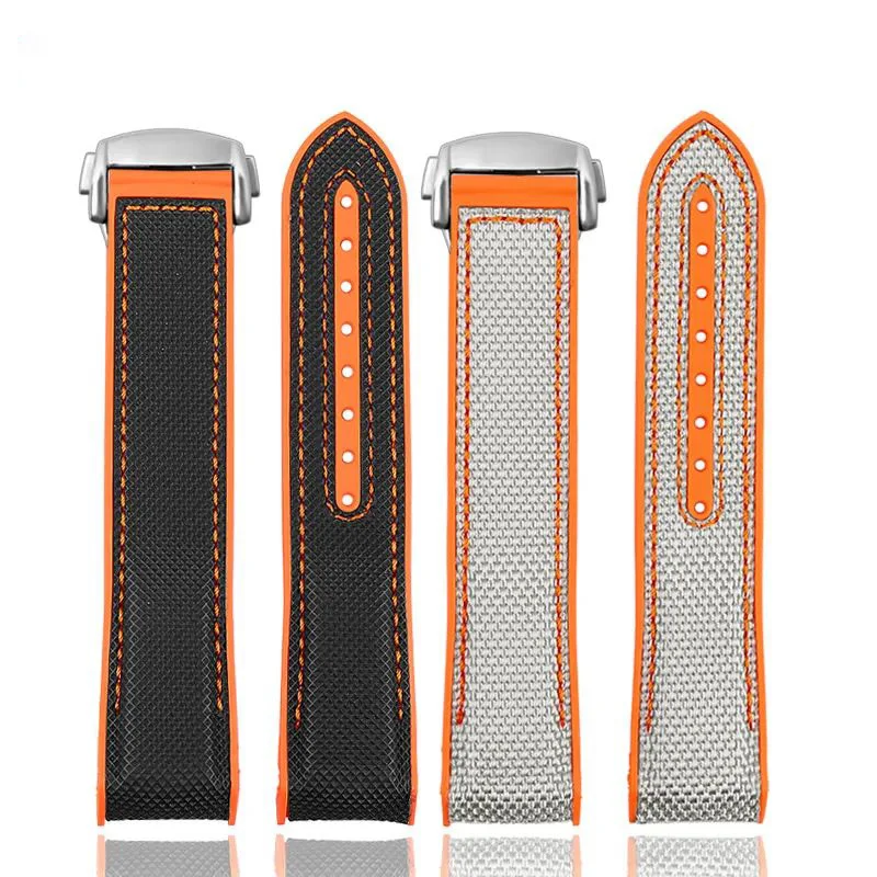 Omega Seamaster Ocean Series Premium Watch Strap - Fabric, Nylon, and Rubber