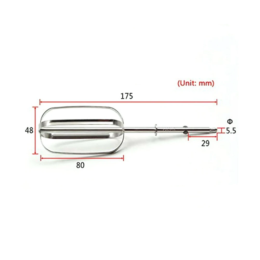 Egg Beater/Beater Whisk for Kenwood HM520/Tefal Handheld Mixer Electric Mixer Replacement Attachment
