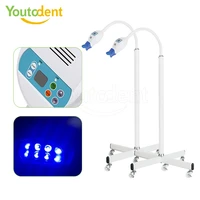 40W équipement de laboratoire dentaire lampe de blanchiment des dents 8 LED 1 couleur/3 couleur ampoule dentisterie accélérateur de blanchiment des dents 5