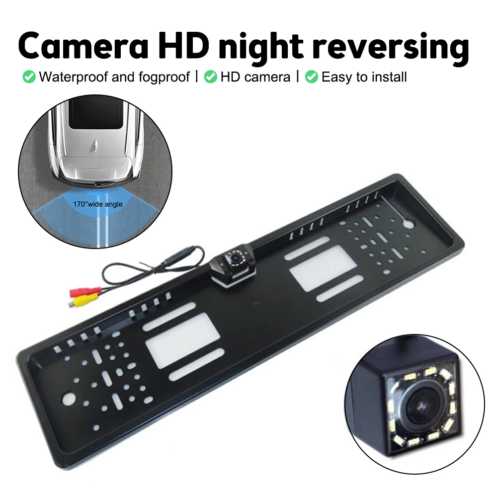 Telecamera Retrocamera Retromarcia 8 Led Visione Notturna Auto Camper E T140 35465105
