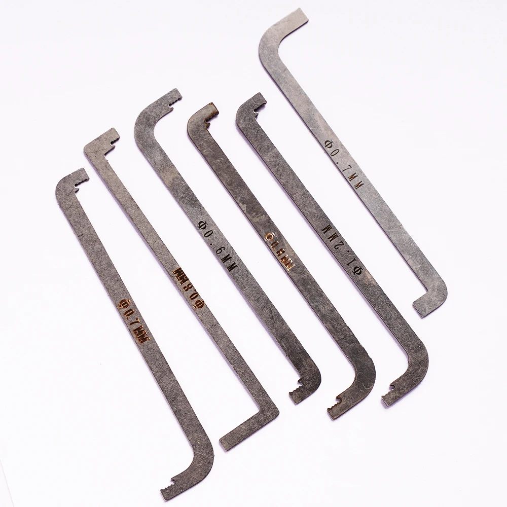 

Высококачественный практичный слесарный инструмент, 6 шт./комплект, сменный токарный инструмент/инструмент с двойной головкой