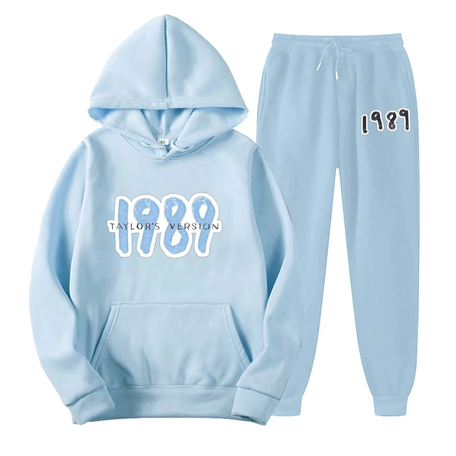 Taylor The Eras Tour Men Sweatshirt Hoodie+Sweatpants Midnight Album Swift Print Tracksuit Sportswear Men's Clothing 2 Piece Set 2