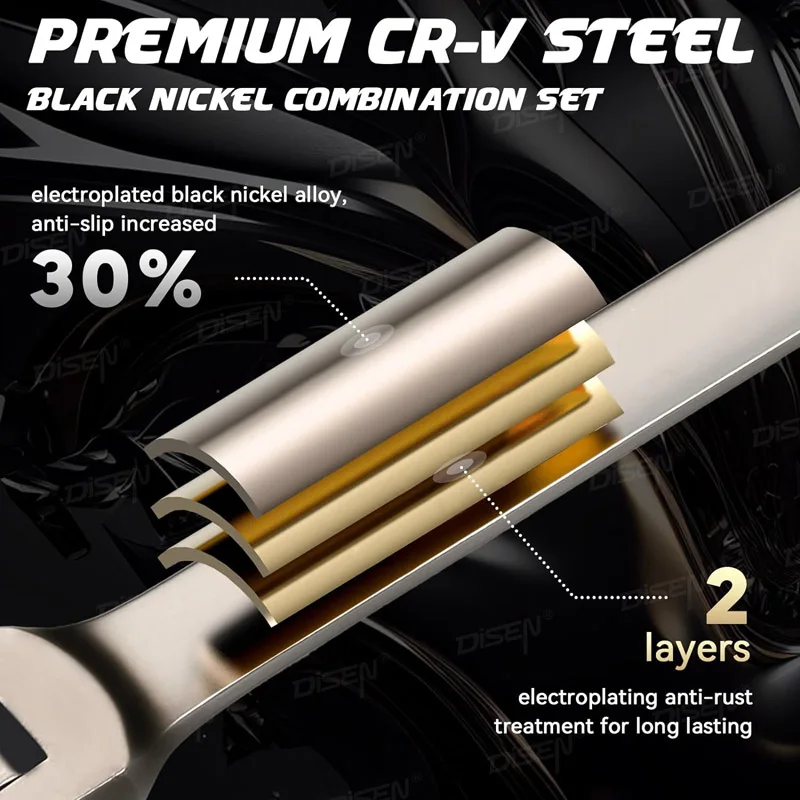 1 Piece Ratchet Spanner Combination Wrench Keys Gear Ring Tool Metric Universal Torx Wrench Repair Tool 4