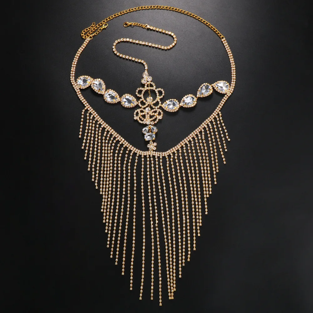 E rhinestone tassel