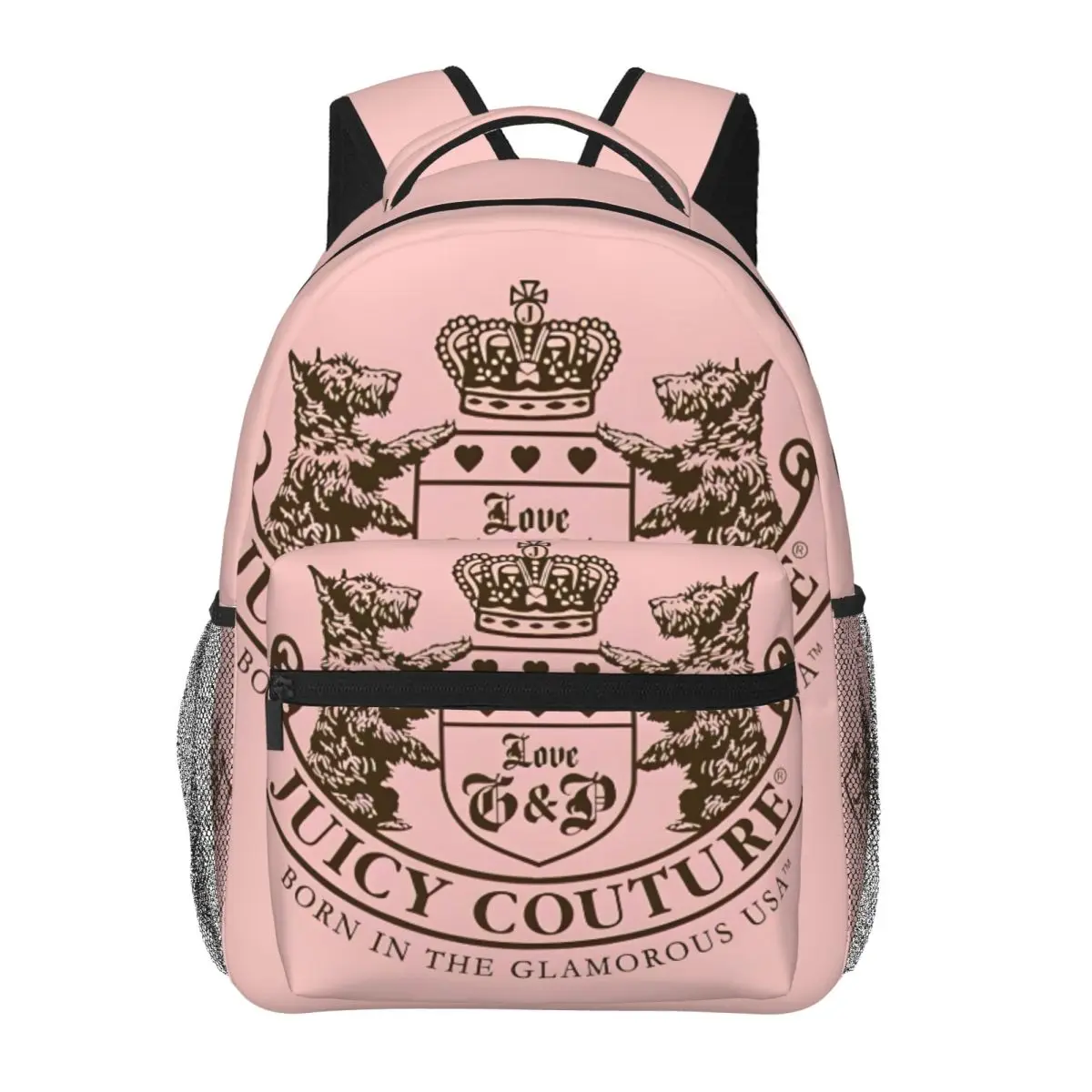 Juicy large backpack Juicy-Couture Full-Print Casual Backpack - Ergonomic School  main image 3