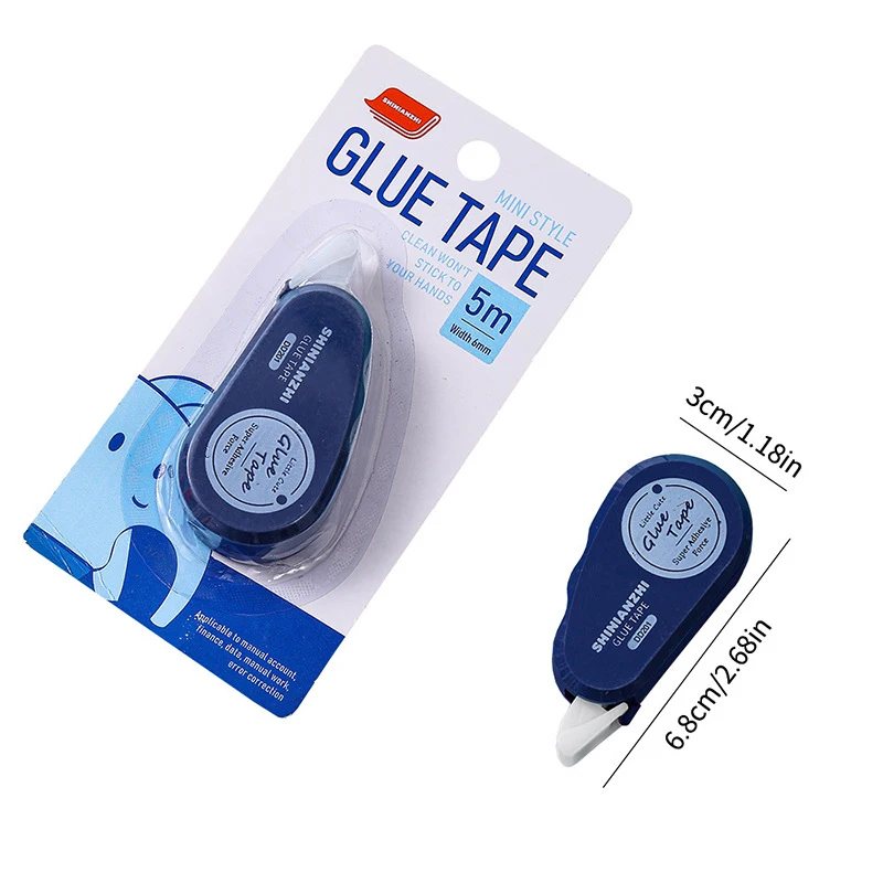 1 шт. Двостороння клейка стрічка в крапки Клейка стрічка DIY Скрапбукінг Колаж Фотоальбом Шкільні канцтовари, щоденники та ремесла