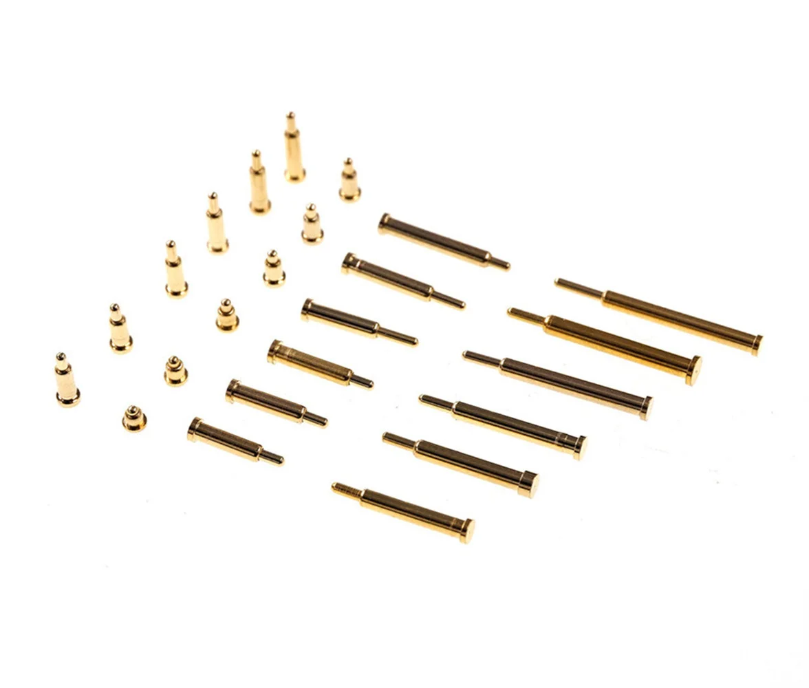 5-100 Pz Pogo Pin Connettore Pogo Pin Batteria Caricato A Molla Contatto Smd Pcb 1.6 1.8 2 3 4 5 6 7 8 9 10 10.5 22Mm Sonde Di Prova