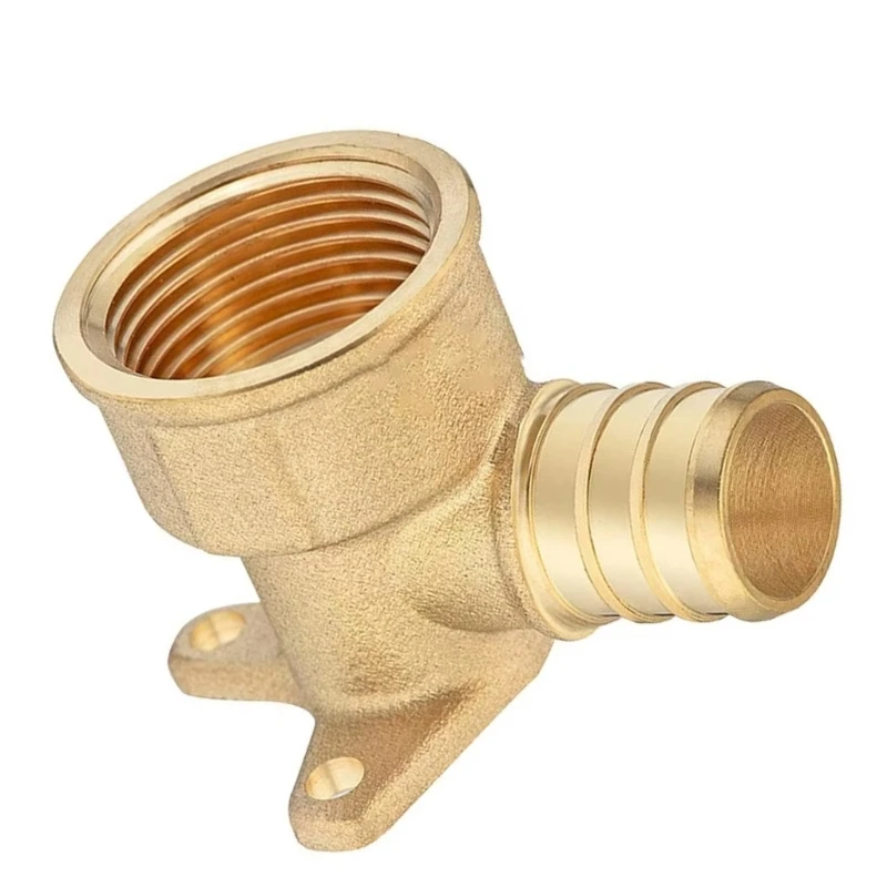 Coppers Crimp Fitting 1/2inch 3/4inch Drop Ear Elbow Plumbing Fitting Portable Leakproof Connector Drop Ear Elbow Adapter