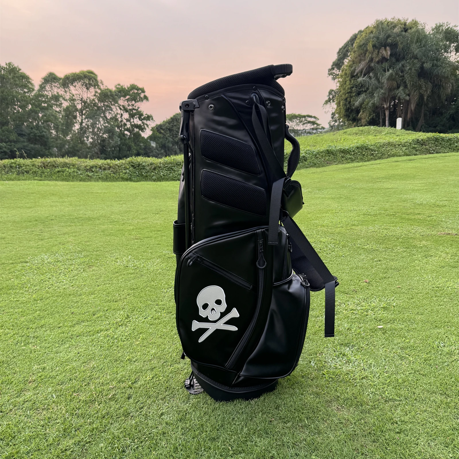 Super Calong X Skull Golf Bag Lightweight Stable Holder Bag