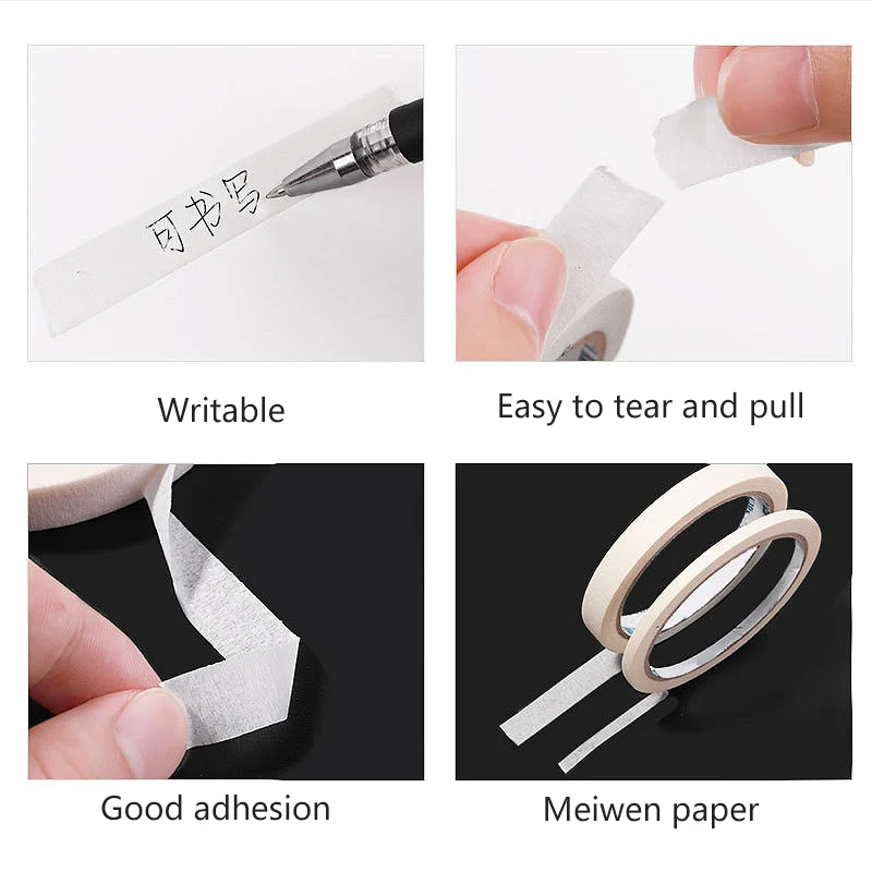 Nail Art Tools 1 Rolls Professional Grade Masking Nail Art Tape Rolls Creative Striping Line Guide Tapes for DIY Manicure Pattern