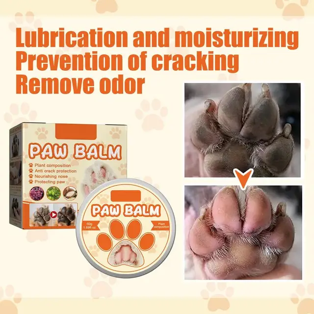 Pet Foot Protection Oil Paws Balm Cracked Dog Paw Pad