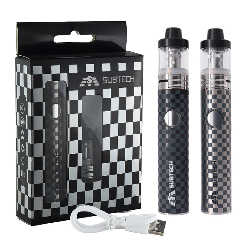 Sigaretta Elettronica S22 60W Kit Vape Pod Controllo Del Flusso D'Aria 1800Mah Batteria 2Ml Serbatoio Atomizzatore Vaporizzatore E Sigaretta Vapor Pen