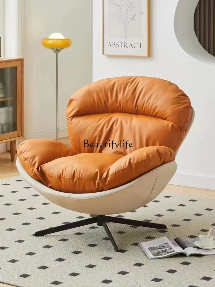 

Modern Casual Swivel Chair Single Sofa Balcony Living Room Swivel Chair