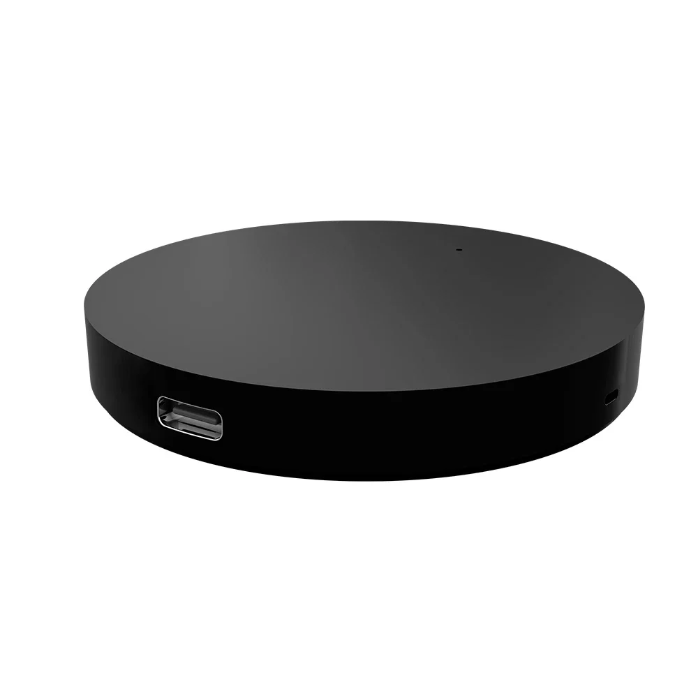 جهاز تحكم عن بعد بالأشعة تحت الحمراء شامل للمنزل الذكي ، واي فاي ، IR ، RF433 ، 2 في 1 ، تلفزيون دي في دي صوت ، يعمل مع اليكسكا ، جوجل ، تويا