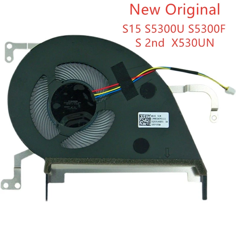 New Original Laptop Cooling fans For ASUS vivobook s15 S5300U S5300F Lingyao S 2nd generation