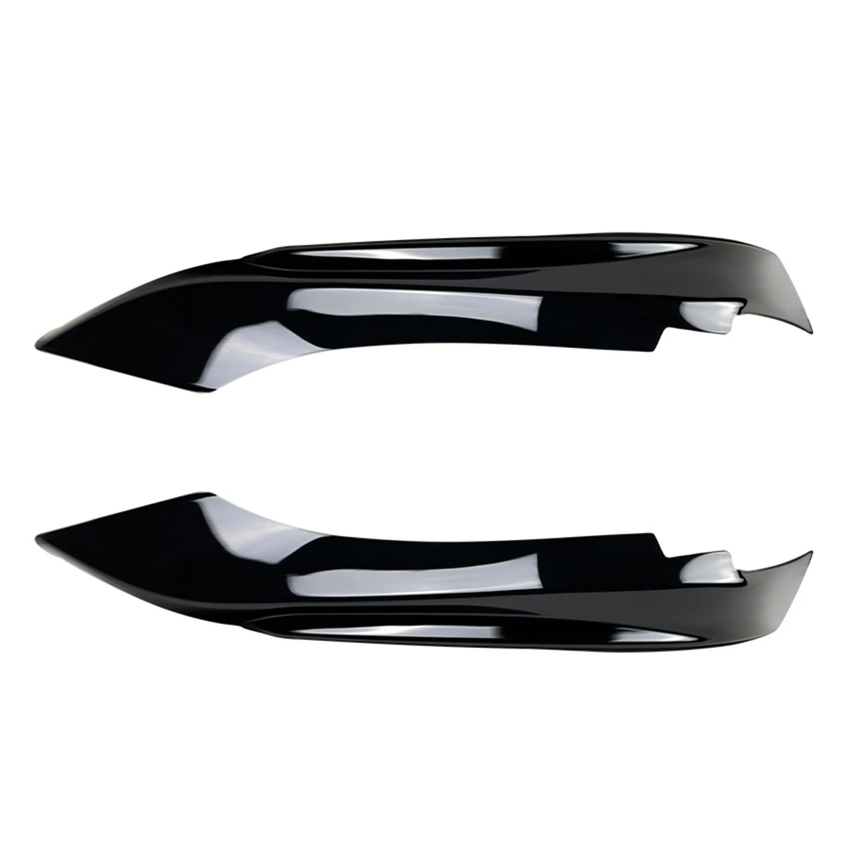 

For BMW 4-Series F32 F33 F36 M-Tech 2014-2020 Front Bumper Lip Angle Diffuser Splitter Spoiler Protector Bright Black