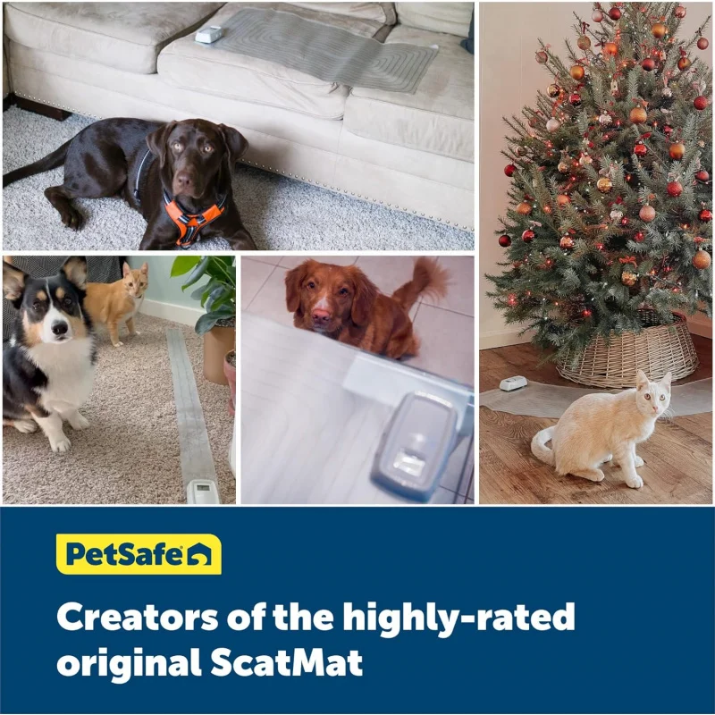 PetSafe ScatMat Indoor Training Mat, 7 Correction Modes, Protect Your Furniture, Training Tool for Dogs and Cats, Threshold Size