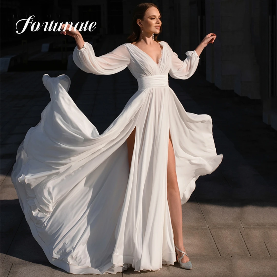 

BoHo Ivory Chiffon Quinceanera Dress Side Slit A-Line Open Back Court Train Cocktail Party Evening Party Dress For Woman 2024