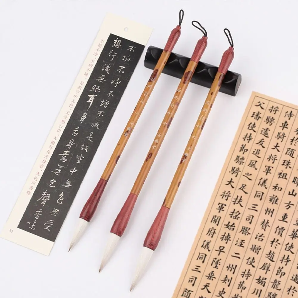 

Traditional Chinese Calligraphy Brush Oil Painting Oil Watercolor Scriptures Writing Brush High-end Goat's hair Art Paint Brush