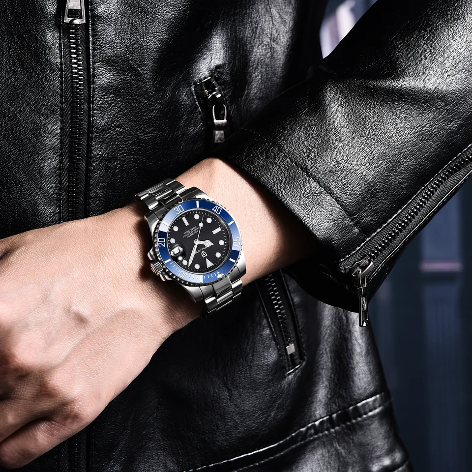 パガーニデザイン 2025 メンズ自動巻き機械式腕時計 Pd1661 8215