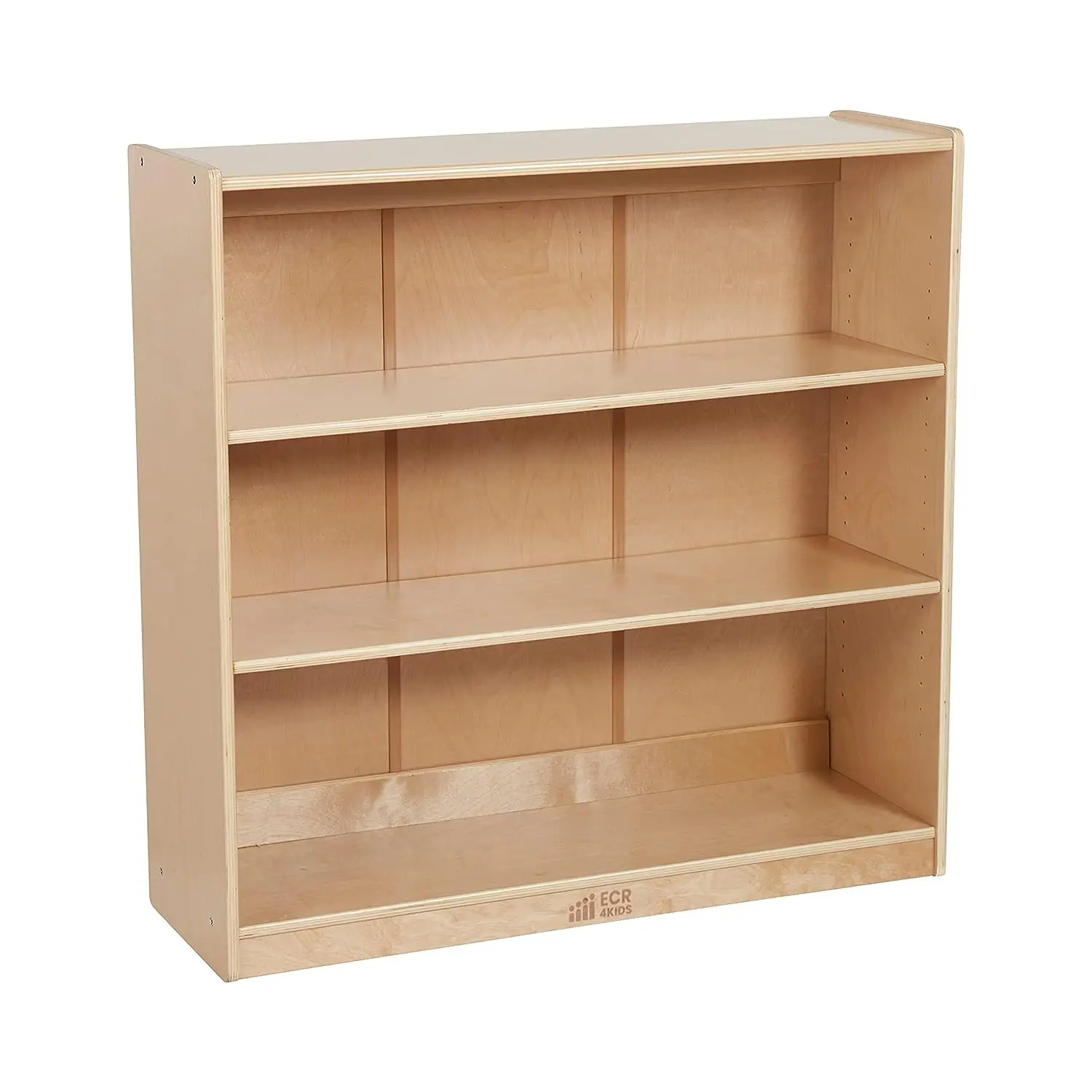 

Bookcase, 36in, Adjustable Bookshelf, Natural