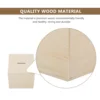 3Pcs Painted Wood Piggy Bank Square Wooden Saving Jar Kids Multi Function Coin Case Money Box Home Decor Storage Box Toy Gift 3