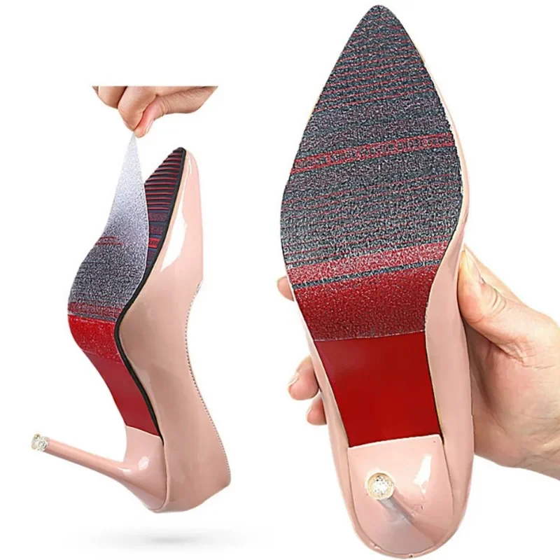 Bande Antidérapante Pour Semelles De Chaussures - Adhésif Caoutchouc Pour Talons, Bottes, Pompes
