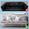 Couch Cover Pet Plastic Waterproof Dust Cover PE Transparent Furniture Covers Sofa Covers for Protection Against Cat Dog Clawing 6