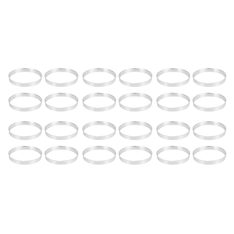 

24 X Universal Aluminum Hub Centric Ring Wheel Spacer Set 74.1Mm O/D 72.6Mm I/D