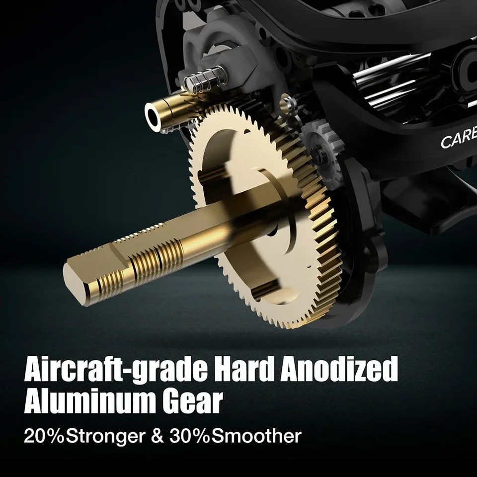 Piscifun カーボン XCS ベイトキャスターリール 8 キロドラッグ 156