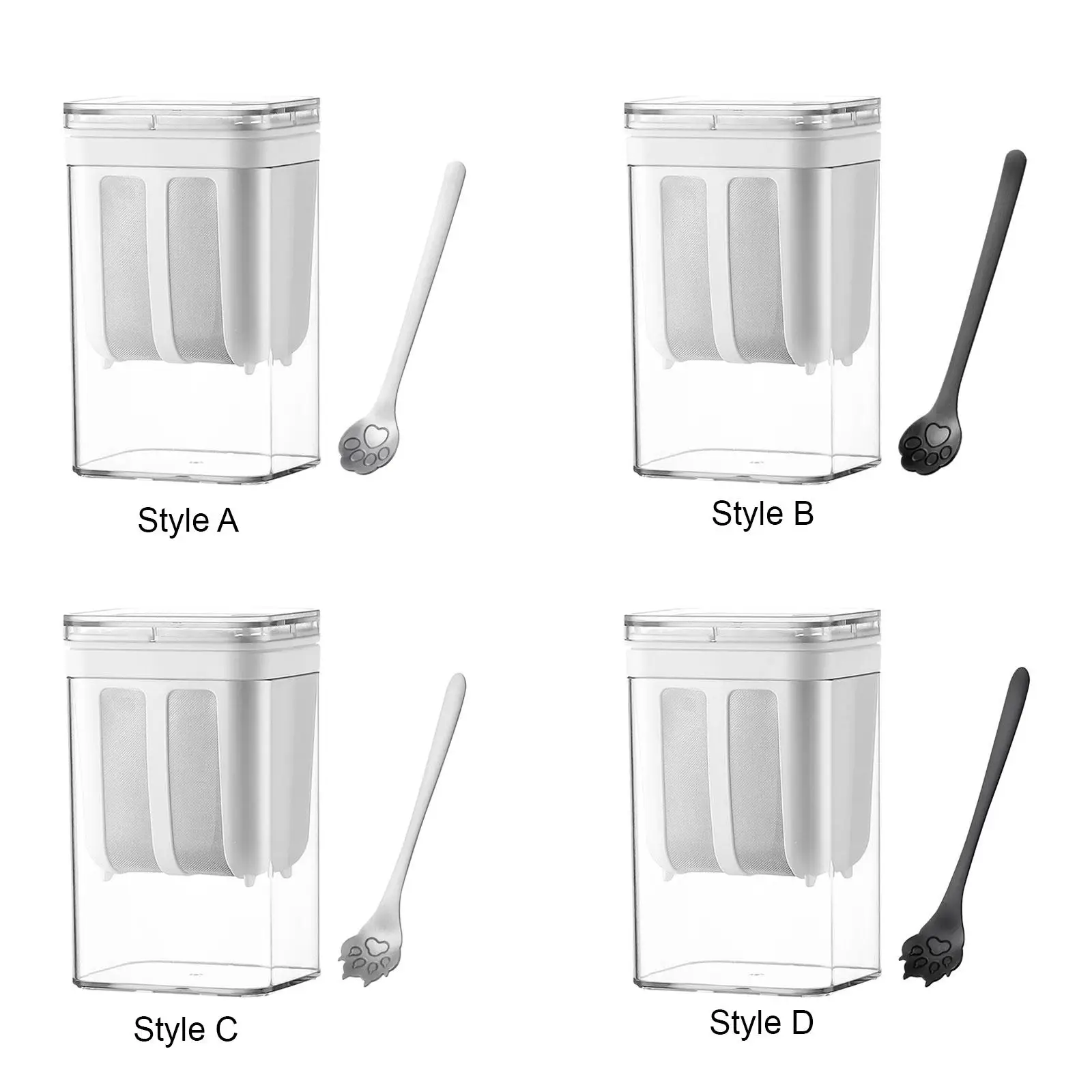 

Фильтр для греческого йогурта с ложкой для перемешивания