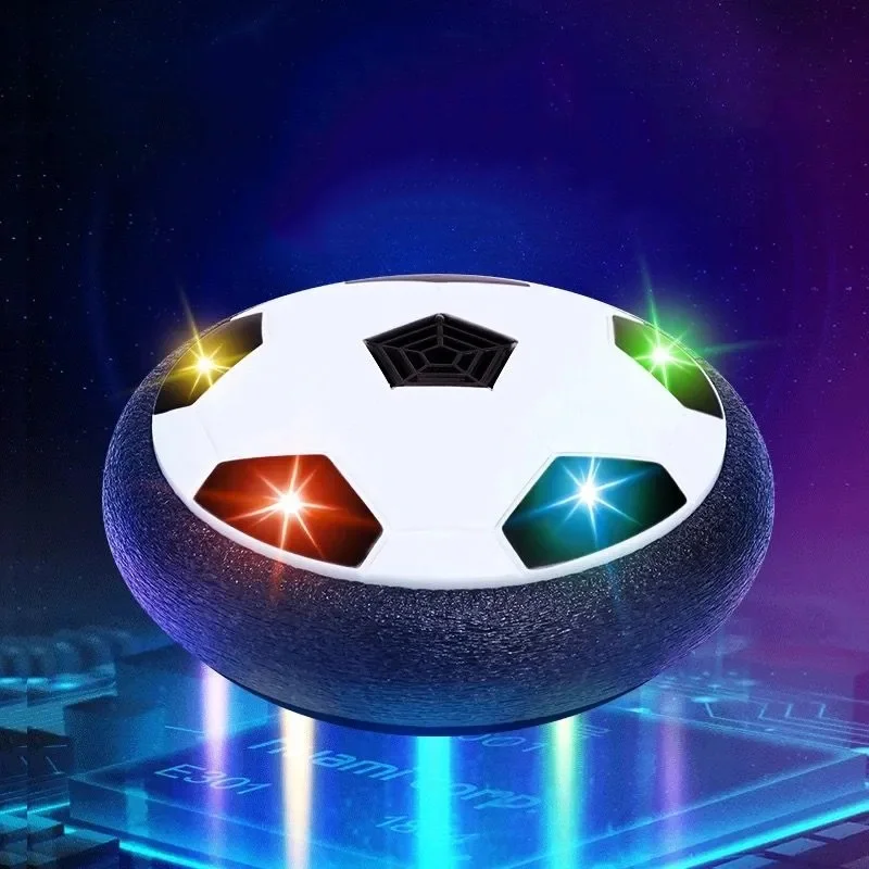 

Kids Levitate Suspending Soccer Ball Air Cushion Floating Foam Football with LED Light Gliding Toys Soccer Toys Kids Gifts