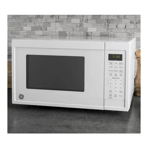 

0.9 Cubic Foot Capacity Countertop Microwave Oven, White, JES1095DMWW