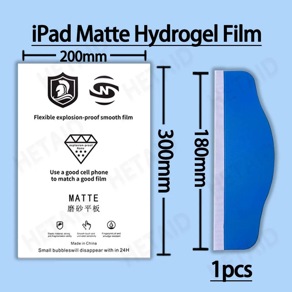 25/50pcs A4 TPU Matte Privacy Hydrogel Film for iPad Tablet Mobile Phone Screen Protective HD Sheet for Film Cutting Machine