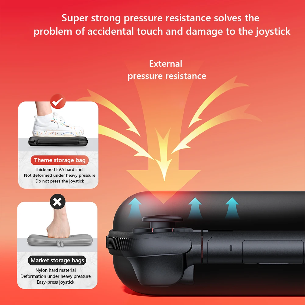 Travel Carry Case for Nintend Switch 2 Game Console EVA Hard Shell Waterproof Storage Bag Protective Pouch for NS 2 Accessories