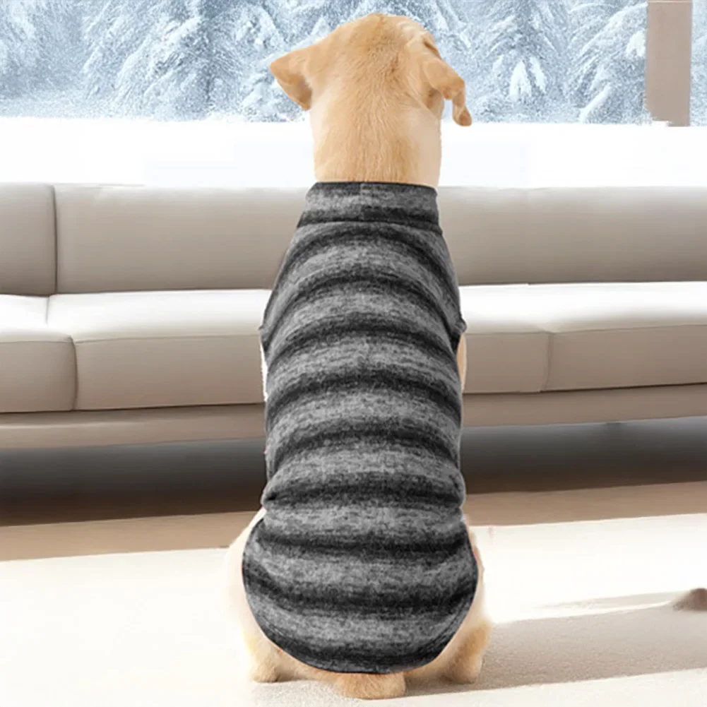 4-42.5kg Comfortable Soft Pet Knitted Vest Clothing Home Pet Clothing XS-3XL Medium Large Pet Winter Sweater Clothing Supplies