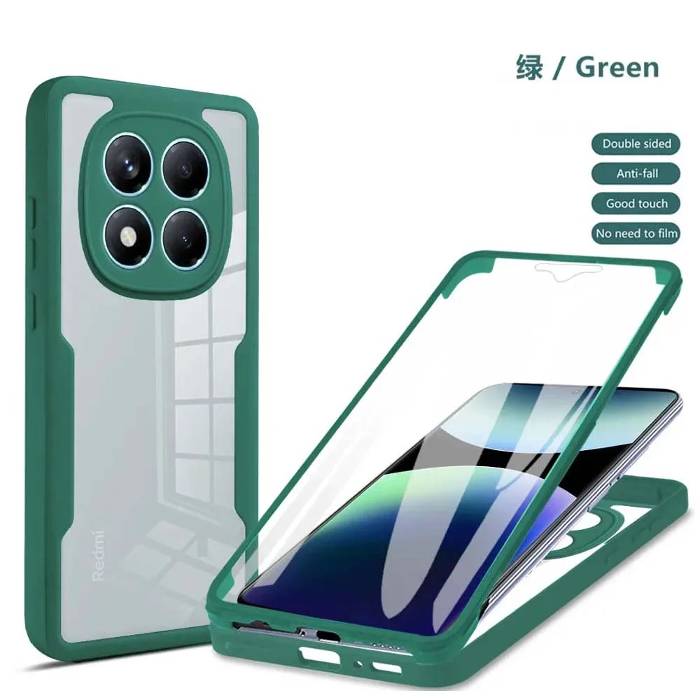 Ultimate 360° Full Cover Shockproof Clear Protection Case
