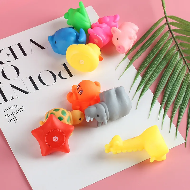 Pinch and call toys for children to take a shower, play with water, swim, and play with water — view 2