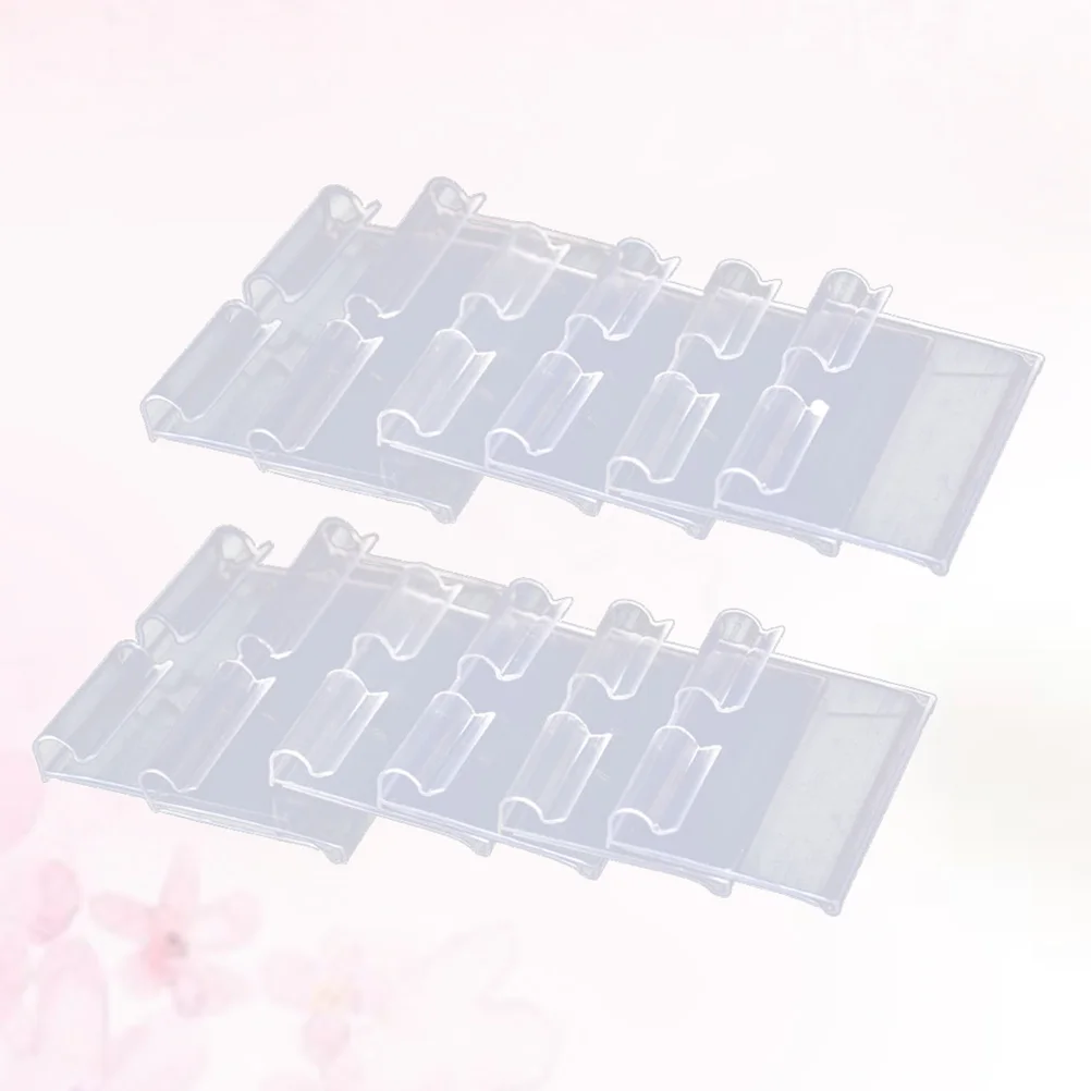 

PVC Price Tags Premium PVC Price Tag For Supermarket Mall Shop Store Price Tag Of PVC Supermarket Shelf Good (Transparent)