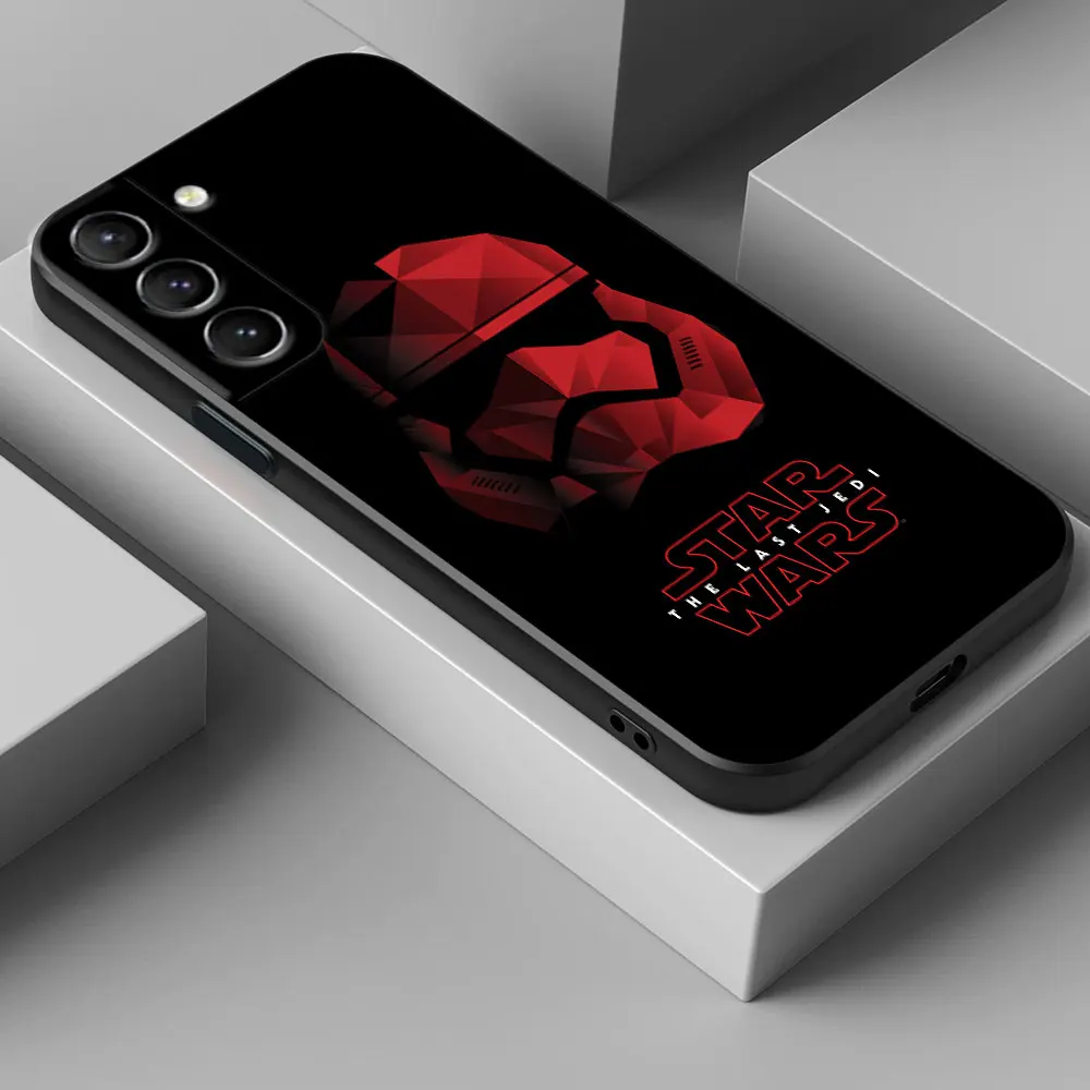 Galaxy-Themed Soft Phone Case - The Last Jedi Design