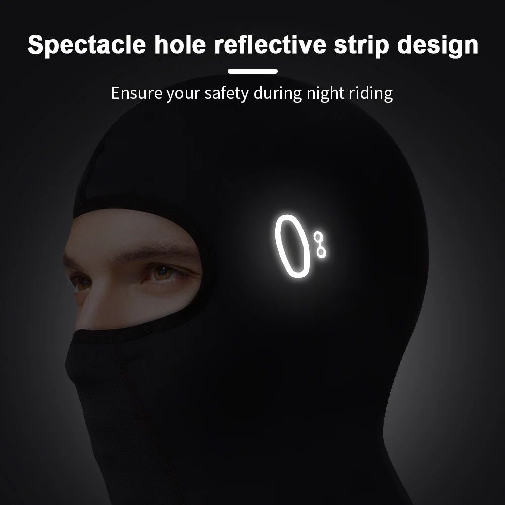 X-TIGER Balaclava Cycling Cap Summer Cool Sports Hats Sun UV Protection Bike Motorcycle Full Face Cover Headwear 6