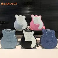 Purses&Handbags For Women Luxury Designer Leather Crossbody Shoulder Bag Guitar Shaped Novelty Chest Bag High Quality Sling Bags 1