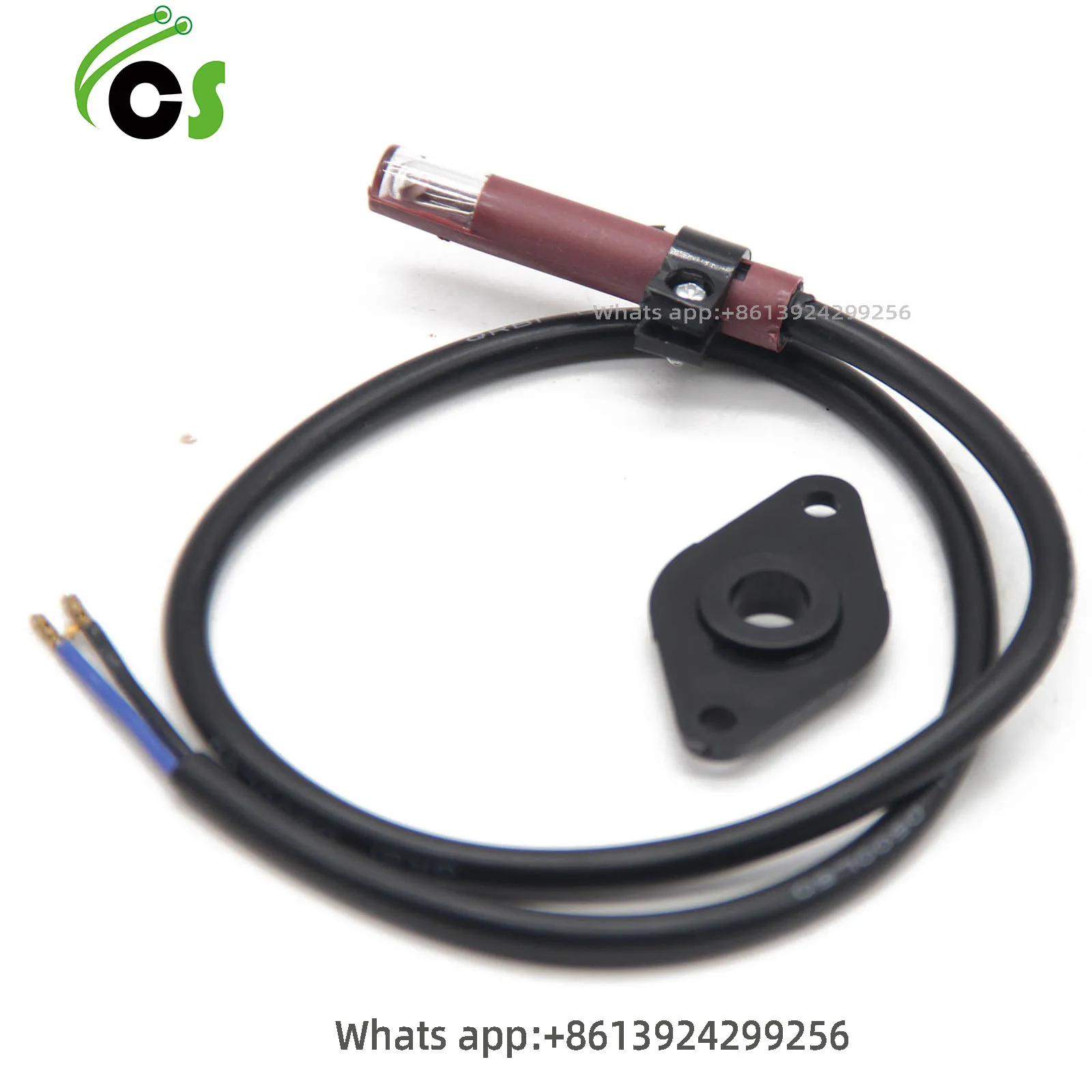 CSBAO QRB1 Flame Detector Photosensitive Resistance Boiler Diesel Combustor Photoresistor Electric Eye Photocell For Burner