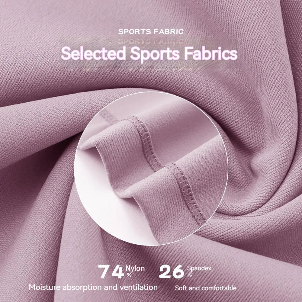 Quick Dry Girls Tennis Badminton Sport Shorts Loose Fake Two-piece Short Pants Exercise Training Bottoms Running Gym Yoga Shorts girls tennis shorts