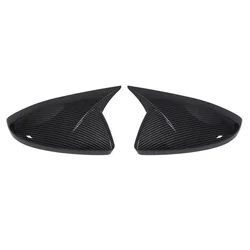 Premium Rearview Side Mirror Cover - Sleek Exterior Door Wing Cap (Carbon Look)
