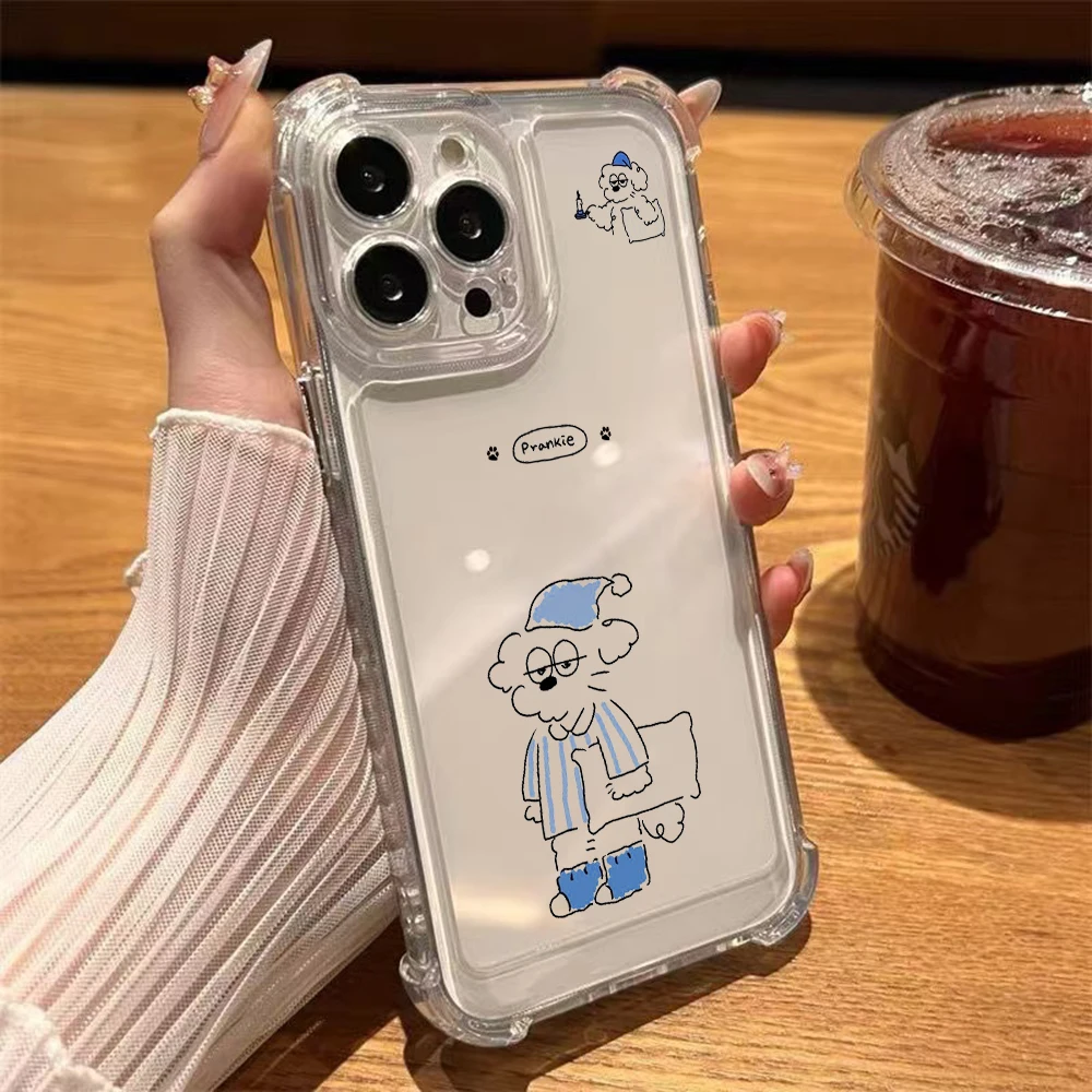 Adorable Korean Dog Design Phone Case