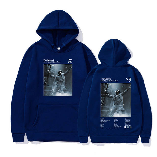 THE WEEKND XO AFTER HOURS TILL DAWN THEMED HOODIE