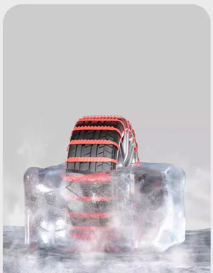 Winter Tires MASO Snow Chains 20Pcs Anti-Skid Snow Chains For